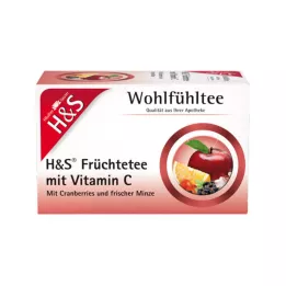 H&S Ovocie s filtračnými vreckami s vitamínom C, 20X2,7 g