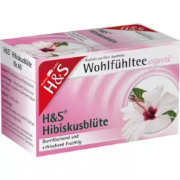 H&amp;S Filtračné vrecko na kvety ibišteka, 20X1,75 g