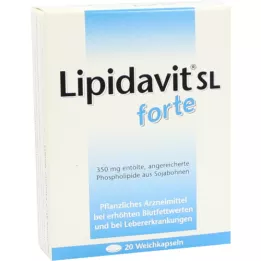 LIPIDAVIT SL kapsuly forte, 20 ks