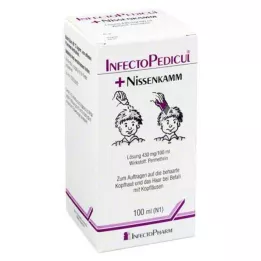 INFECTOPEDICUL Roztok + hrebeň na hnidy, 100 ml