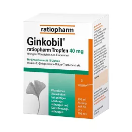 GINKOBIL-ratiopharm kvapky 40 mg, 200 ml