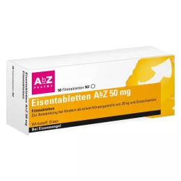 EISENTABLETTEN AbZ 50 mg filmom obalené tablety, 50 ks