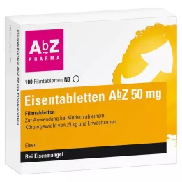 EISENTABLETTEN AbZ 50 mg filmom obalené tablety, 100 ks