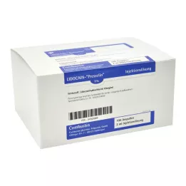 LIDOCAIN PRESSELIN 1% injekčný roztok, 50X2 ml