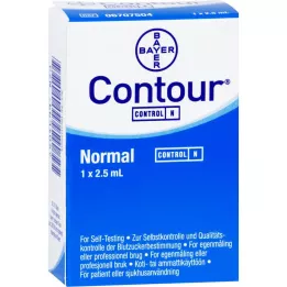 CONTOUR Kontrolný roztok normálny, 1 ks
