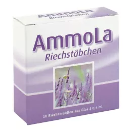 AMMOLA Fľaštičky na šnupavé tabakové tyčinky, 10X0,4 ml