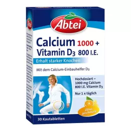 ABTEI Osteo Vital Citrusové žuvacie tablety, 30 ks