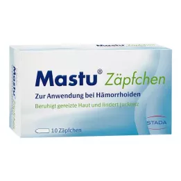 MASTU Čapíky Hemoroidy, 10 ks