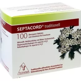 SEPTACORD tradične obalené tablety, 100 ks