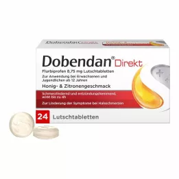 DOBENDAN Direkt Flurbiprofen 8,75 mg pastilky, 24 ks