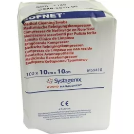 SOFNET Obklady stómie 10x10 cm nesterilné, 100 kusov