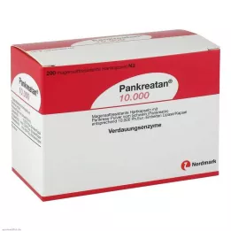 PANKREATAN 10 000 gastrorezistentných tvrdých kapsúl, 200 ks