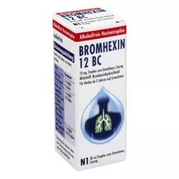 BROMHEXIN 12 BC Perorálne kvapky, 30 ml