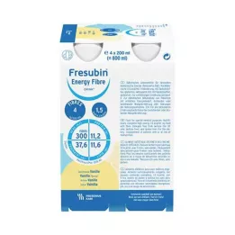 FRESUBIN ENERGY Vláknina DRINK Vanilková fľaša na pitie 6X4X200 ml