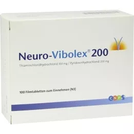 NEURO VIBOLEX 200 filmom obalených tabliet, 100 ks