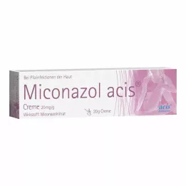 MICONAZOL kyslý krém, 20 g