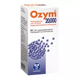 OZYM 20 000 tvrdých gastrorezistentných kapsúl, 100 ks