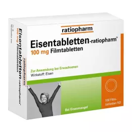EISENTABLETTEN-ratiopharm 100 mg filmom obalené tablety, 100 ks