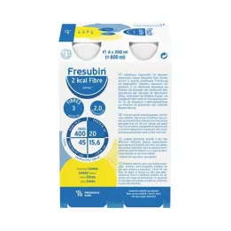 FRESUBIN Vláknina 2 kcal DRINK Fľaša na pitie s citrónom, 24X200 ml