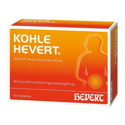 KOHLE Hevert tablety, 100 ks