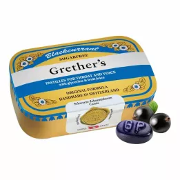 GRETHERS Striebro z čiernych ríbezlí zf.Past.Tin, 110 g