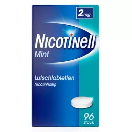 NICOTINELL Lucking tablety 2 mg mincovňa, 96 ST