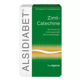ALSIDIABET Škoricové katechíny pre diabetikov II Kapsuly, 60 ks