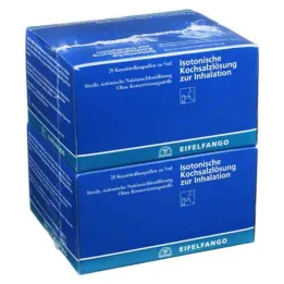 Izotonický fyziologický roztok na inhaláciu, 40 x 5 ml