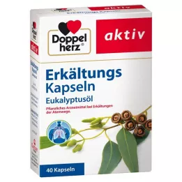 DOPPELHERZ Studené kapsuly eukalyptový olej, 40 ks