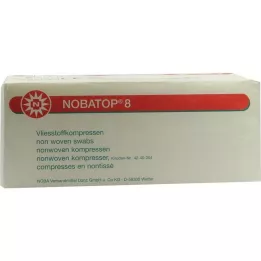 NOBATOP 8 obkladov 7,5x7,5 cm nesterilné, 200 kusov
