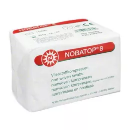 NOBATOP 8 obkladov 7,5x7,5 cm nesterilné, 100 kusov