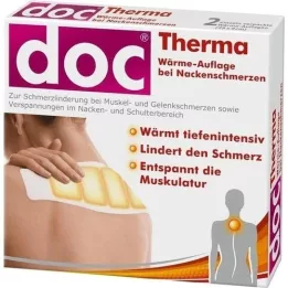 DOC THERMA Vyhrievacia podložka na bolesti krku, 2 kusy