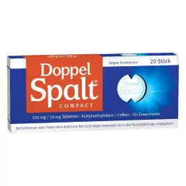 DOPPEL SPALT Kompaktné tablety, 20 ks