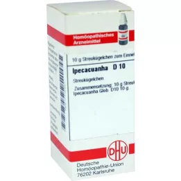 IPECACUANHA D10 Globuli, 10 g