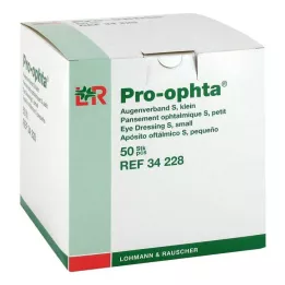 PRO-OPHTA Obväz na oči S malý, 50 ks