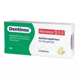 NENE LAX 0,5 čapíkov pre dojčatá, 6 ks