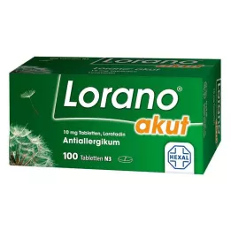 LORANO akútne tablety, 100 ks