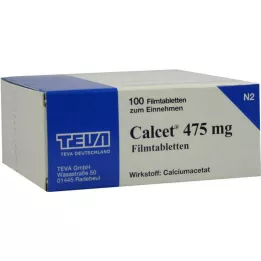 CALCET 475 mg filmom obalené tablety, 100 ks