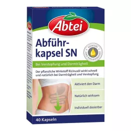 ABTEI Laxatívne kapsuly SN Kapsuly, 40 ks