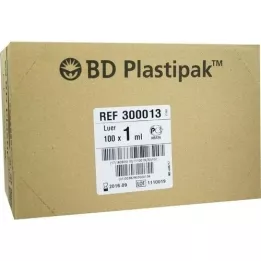BD PLASTIPAK Tuberkulínový sprej 1 ml bez kanyly, 100X1 ml