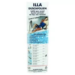 DUSCHFOLIEN Rameno dlhé 80 cm, 5 ks