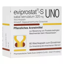 EVIPROSTAT-S sabal serrulatum 320 uno kapsúl, 60 ks