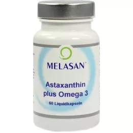 ASTAXANTHIN PLUS Omega-3 kapsuly, 60 ks