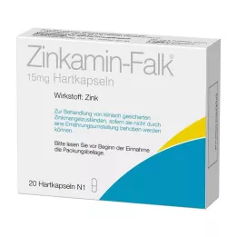 ZINKAMIN Falk 15 mg tvrdé kapsuly, 20 ks