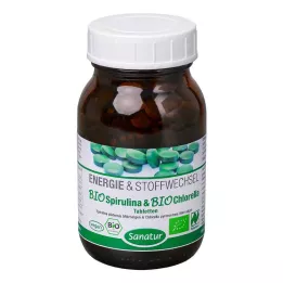 BIOSPIRULINA & Biochlorella 2v1 tablety, 250 ks