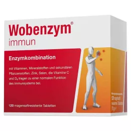 WOBENZYM immun gastrorezistentné tablety, 120 ks