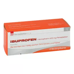 IBUPROFEN Hemopharm 400 mg filmom obalené tablety, 50 ks