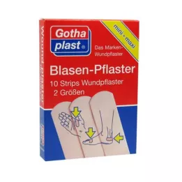 GOTHAPLAST Náplasti na kožné pľuzgiere, 10 ks