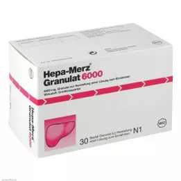 HEPA MERZ Granule 6 000 vriec, 30 ks