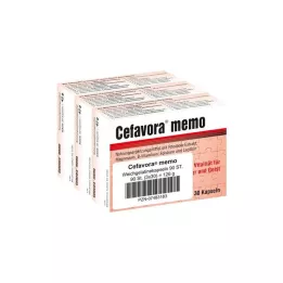 CEFAVORA memo mäkké želatínové kapsuly, 90 ks